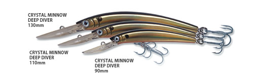 CRYSTAL MINNOW DEEP DIVER       